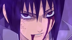 Darkness blood uchiha sasuke sharingan naruto shippuden hatred