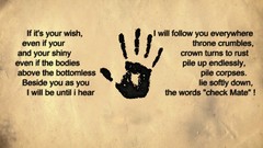 Darkness dark hands rust Throne sad wish crowns papyrus konan 