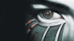 Darkness eyes cyborg inside