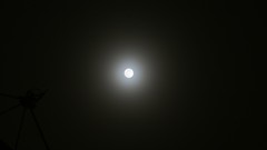 Darkness fog moon