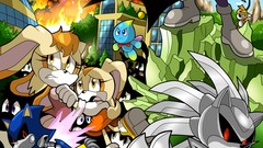 Darkness Sonic falls Sonic the Hedgehog