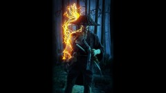 Darkness Trees night fire Guns Plants Dragons hats moonlight 