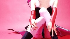 Darkstalkers cosplay models Morrigan