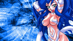 Darkstalkers hentai nekomimi blue