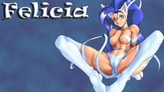 Darkstalkers video games blue