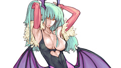 Darkstalkers wings artwork Morrigan