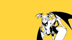 Darkstalkers wings ass cleavage