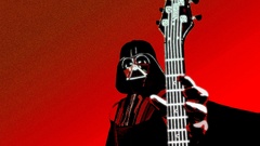 Darth Vader guitars