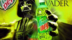 Darth Vader mountain dew