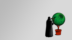 Darth Vader Simple Background