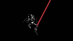 Darth Vader smoking lightsabers