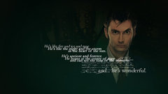 David tennant Typography Doctor