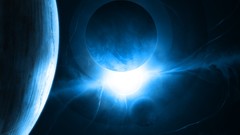 Dawn science fiction outer space