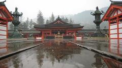 Day temple The rainy
