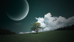 Daylight planet fantasy Landscapes