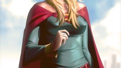 Dc comics artwork digital art supergirl