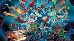 Dc comics comics artwork