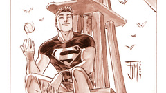 Dc comics drawings Superboy