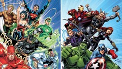 Dc comics marvel comics