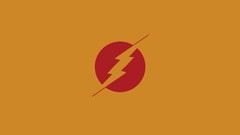 Dc comics minimalistic Flash (superhero)