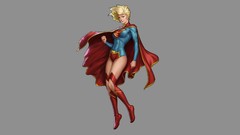 Dc comics supergirl Simple Background Artgerm