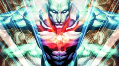 Dc comics superheroes artwork