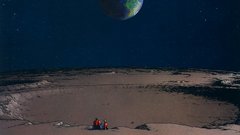 Dc comics superman moon