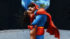 Dc comics superman moon