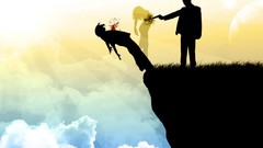 Dead Guns spirit cliffs silhouettes