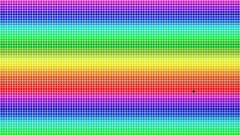 Dead pixel rainbows