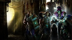 Dead science fiction Space Marines outcast