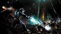 Dead space concept art Necromorph plasma gun