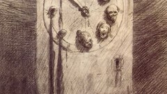 Death blood clocks drawings