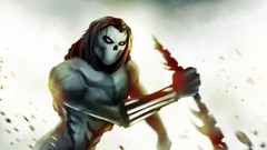 Death cartoons comics Traditional drawings masks darksiders 