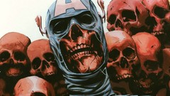 Death comics skulls captain america marvel comics