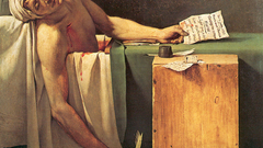 Death could close get marat