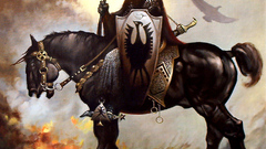 Death Dealer scythe Horses