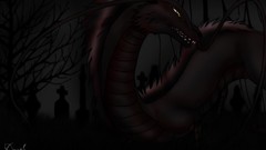 Death Dragons Constantine fantasy art