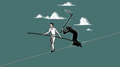 Death funny minimalistic