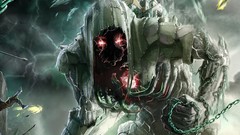 Death horror Warriors chains artwork fantasy art