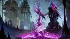 Death magic: the gathering mtg artwork Clint Cearley