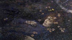 Death Men classic art Edward Robert Hughes