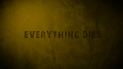 Death minimalistic text