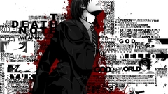 Death note Typography Yagami