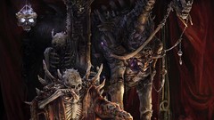 Death paintings skulls digital art fantasy art airbrushed