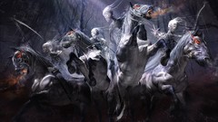 Death skulls artwork four horsemen