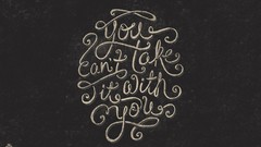 Death Typography grunge monochrome inspiration