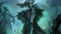 Death woman scythe artwork four horsemen theDurrrrian (deviant 