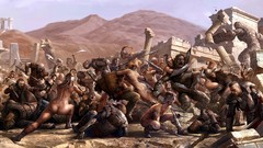 Death woman weapons rage ruins armor Warriors amazon nude 