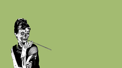 Death zombies Audrey Hepburn